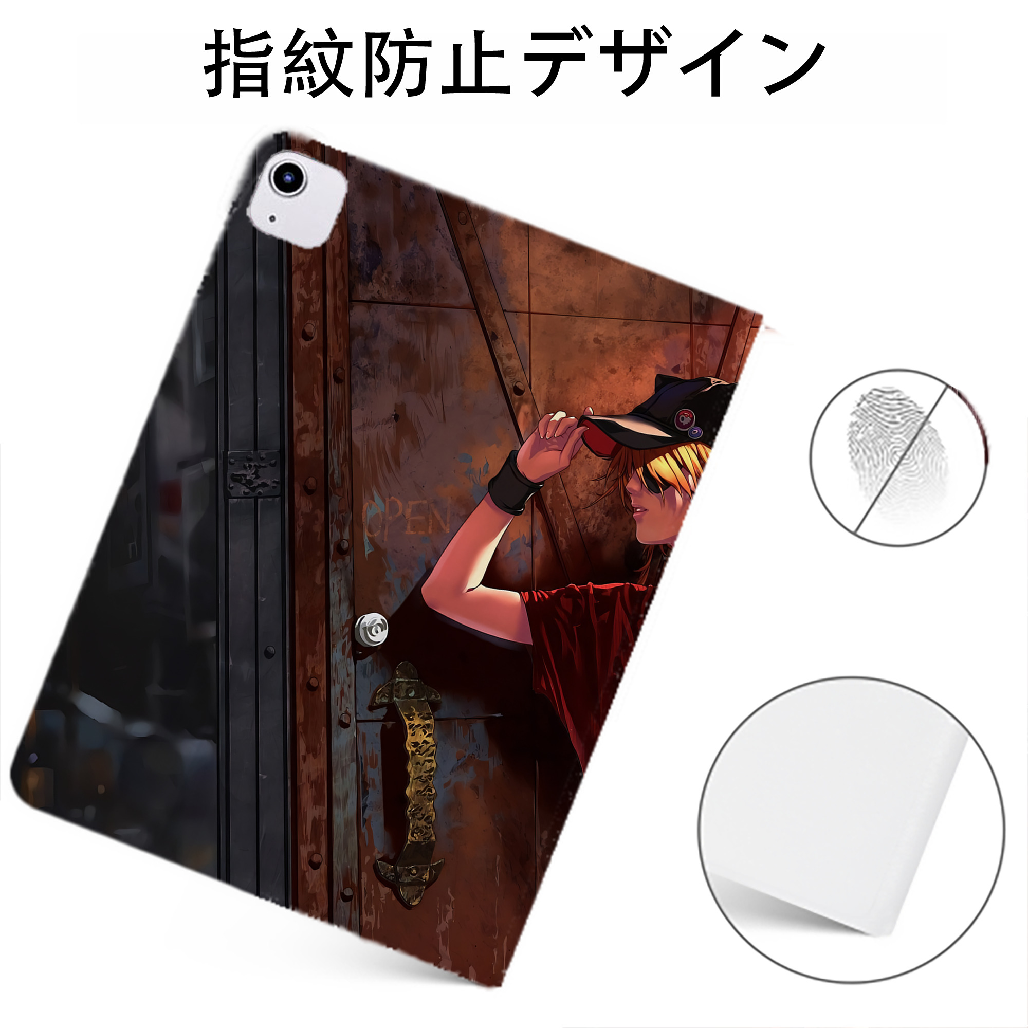 （画像用） EVA 新世紀エヴァンゲリオン IPadケース ペンホルダー付き ブックスタイルデザイン